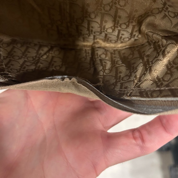 John Galliano for Christian Dior Rasta Logo Hat #1 Brown Trotter - Picture 8 of 11